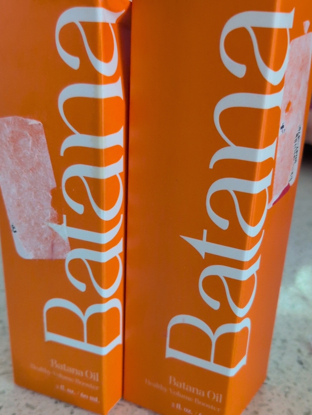 Batana Oil Hair Treatment - Bright Orange Bottle